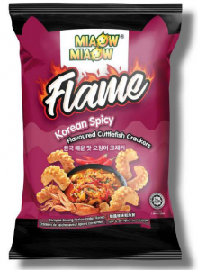 Miaow Miaow Flame Series - Korean Spicy Cuttlefish Cracker