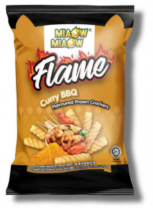 Miaow Miaow Flame Series - Curry BBQ Prawn Cracker