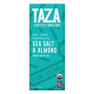 Organic Sea Salt & Almond 80% Amaze Bar