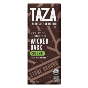 Organic Wicked Dark with Toasted Coconut 95% Amaze Bar