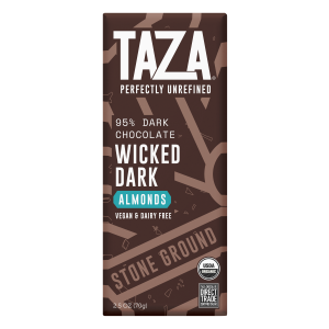 Organic Wicked Dark with Almonds 95% Amaze Bar