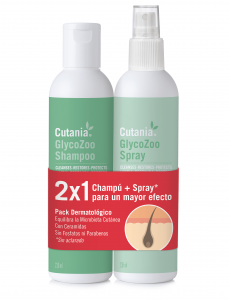 Cutania Glycozoo pack shampoo + spray 236 and 355 ml