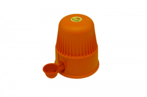 BEBEDOURO VIDA MANSA POLIPROPILENO 2 LITROS LARANJA