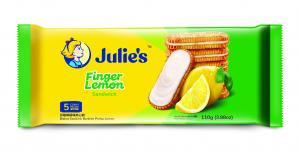 JULIE'S FINGER LEMON SANDWICH BISCUIT