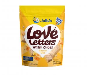 JULIE'S WAFER CUBE CHEESY DUO BISCUIT
