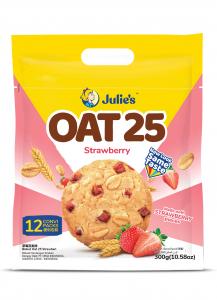 JULIE'S OAT 25 STRAWBERRY COOKIES