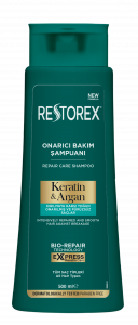 RESTOREX REPAIRING CARE SHAMPOO (Keratin&Argan)