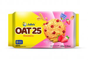 JULIE'S OAT 25 STRAWBERRY COOKIES