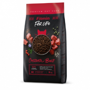 Fitmin For Life - Cat food - Castrate with Beef