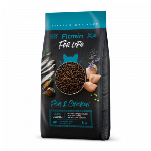 Fitmin For Life - Cat food - Fish and Chicken