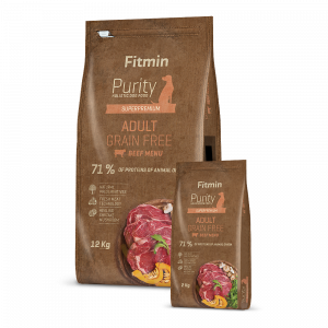 Fitmin Dog Purity Adult Beef Grain Free - 50% Fresh Meat