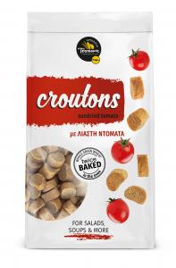 Twice baked Croutons with sundried tomato 150g