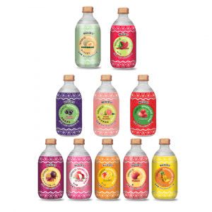 Walker's Japanese Sparkling Soda 290ml - Flavour Range