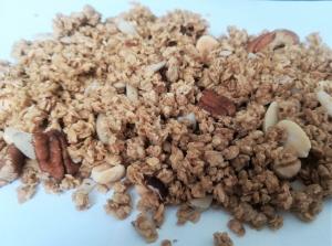 Granola with nuts