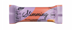 SALTED CARAMEL FLAVOUR PROTEIN BAR WITH SWEETENER 