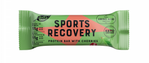 PROTEIN BAR WITH CHERRIES AND SWEETENER 