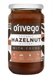 Organic Hazelnut Butter with Cocoa 340 g