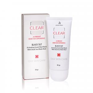 CLEAR Black Silt - Activating facial mud mask
