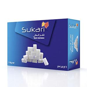 White sugar pieces