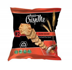 Cracker with Rye and Spelt flour- salted - #2 NaturPro