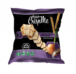 Cracker with Onion flavour - salted - #3 NaturPro