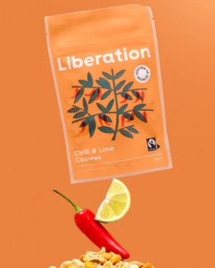 CHILLI & LIME CASHEWS WITH SALTED PEANUTS & ROASTED CORN