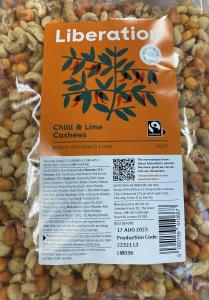 Oven Baked Chilli & Lime Cashews with peanuts & Roasted Corn 1KG