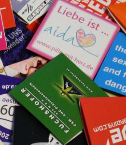 Condoms with your advertising