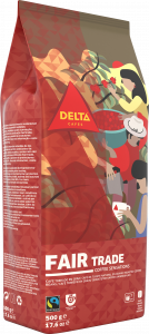 DELTA CAFES FAIRTRADE BEANS 500G