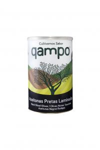 QAMPO PITTED BLACK OLIVES 2 KG