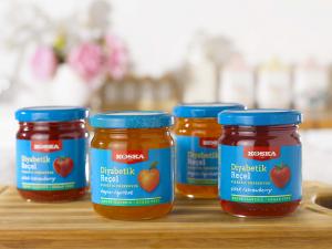 240 g diabetic / no sugar added preserves (sour cherry, strawberry, raspberry, apricot)