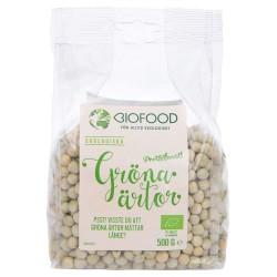 Private Label ORGANIC Green peas 100g - 5kg