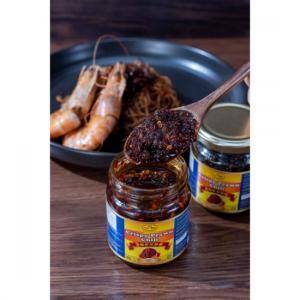 Man Fook Crispy Prawn Chili 170g - Halal