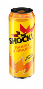 Big Shock! Energy drink Mango&Orange 500ml