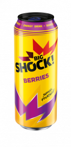 Big Shock! Energy drink Berries 500ml