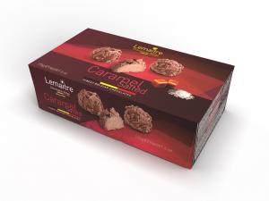 Caramel salted milk flaked truffles