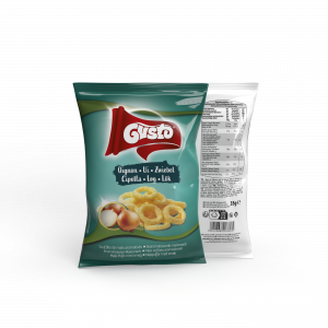 GUSTO RINGS CORN PUFFS WITH ONION FLAVOUR 35G