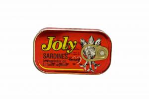 Canned sardines