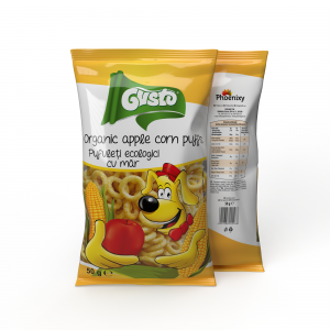 GUSTO ORGANIC APPLE RINGS 50G
