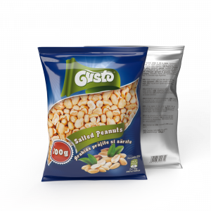GUSTO ROASTED AND SALTED PEANUTS 100G