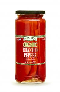 ORGANIC ROASTED RED PEPPERS 500ml