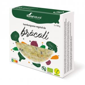 ORGANIC BROCCOLI VEGGIE BURGER