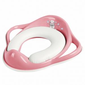 Padded toilet trainer seat