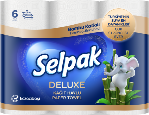SELPAK DELUXE BAMBOO ENRICHED PAPER TOWEL