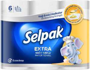 SELPAK EXTRA CALORIE ABSORBENT PAPER TOWEL
