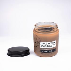 Face Scrub With Coffee + Rosehip Oil - Citrus Blend