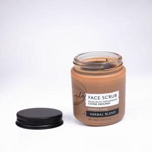 Face Scrub with Coffee + Rosehip Oil - Herbal Blend
