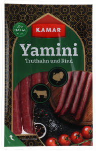 YAMINI - Turkey Snack Salami with beef Cal.15,5