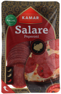 SALARE peperoni -  Turkey  peperoni Salami with vegetable fat Cal.55
