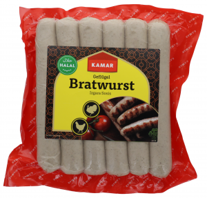 Bratwurst - Chicken grill sausages with turkey meat Cal.23   -  6X83g